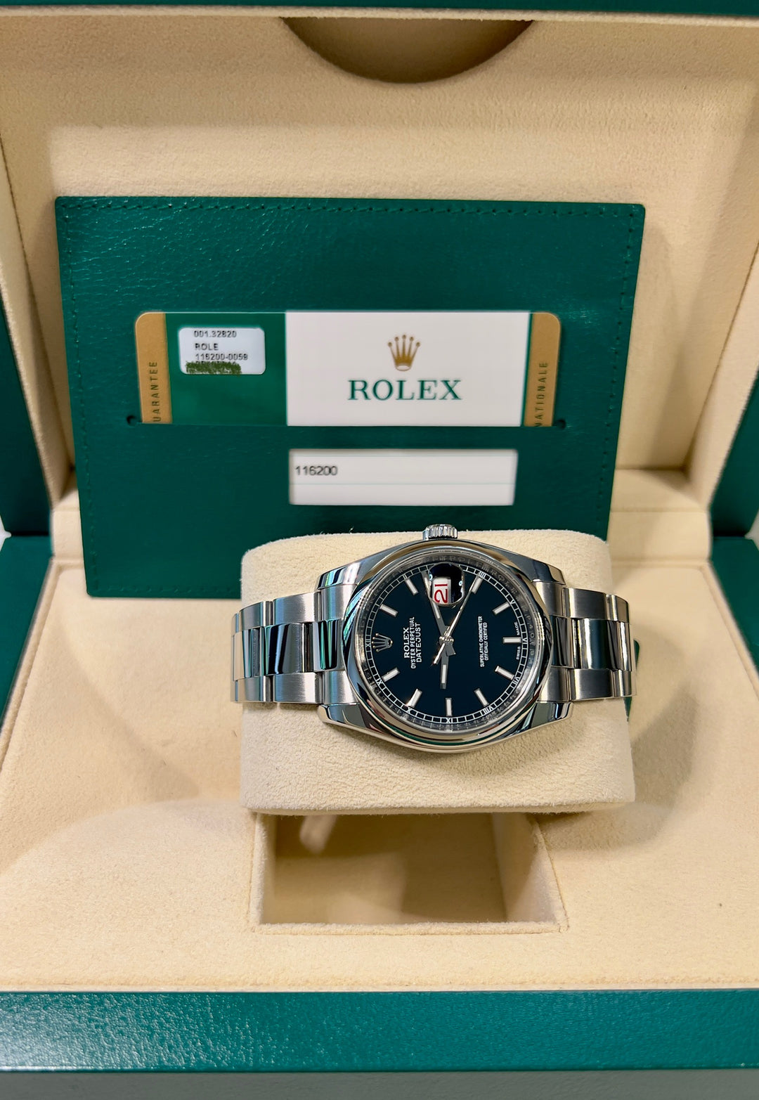 Rolex Datejust 36 116200 | 2014 | LIKE NEW