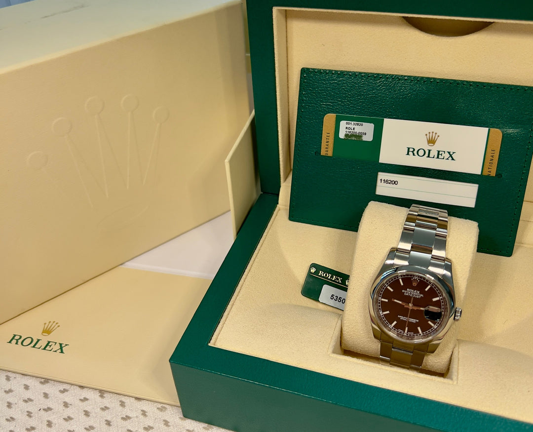 Rolex Datejust 36 116200 | 2014 | LIKE NEW