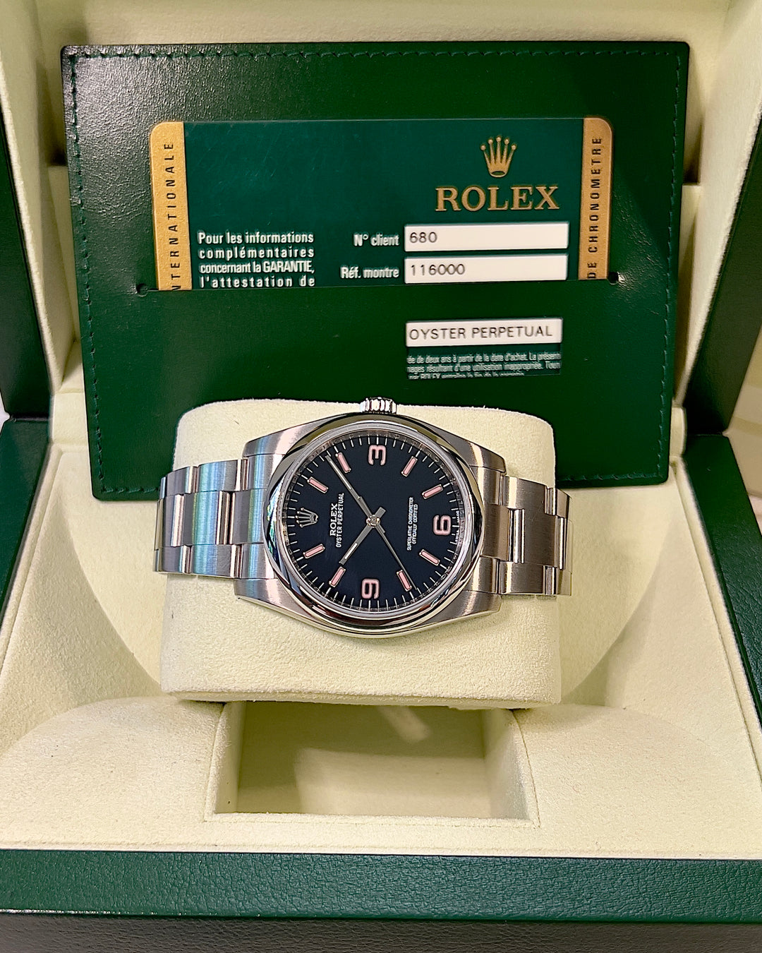 Rolex Oyster Perpetual 36 116000 | 2014 | LIKE NEW