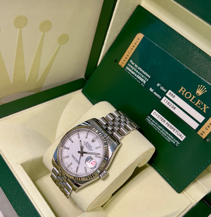 Rolex Datejust 36 116234 | 2014 | WHITE