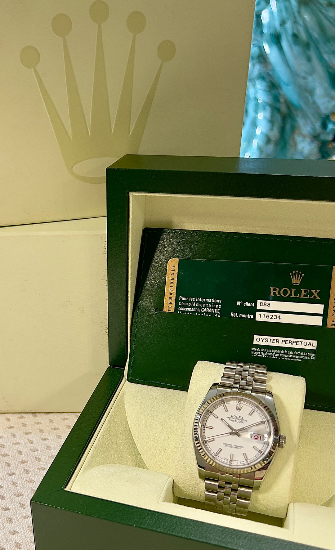 Rolex Datejust 36 116234 | 2014 | WHITE