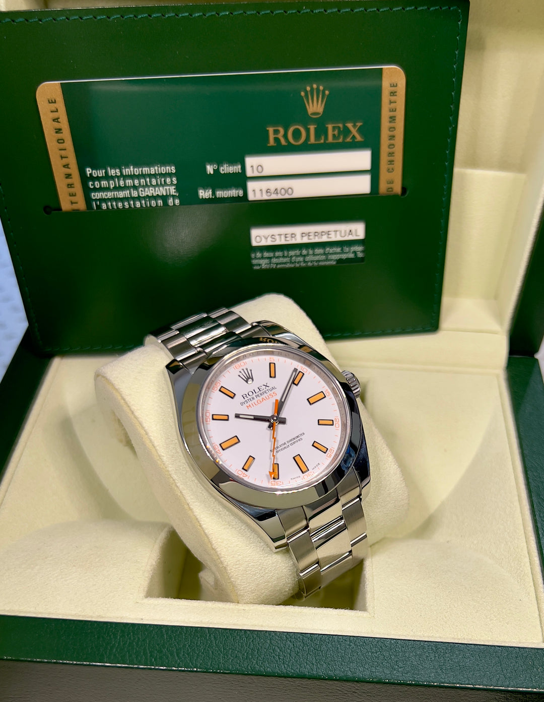 Rolex Milgauss 116400 | 2010