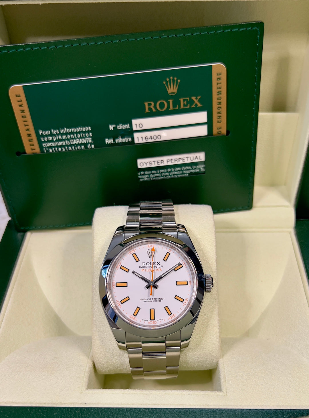 Rolex Milgauss 116400 | 2010