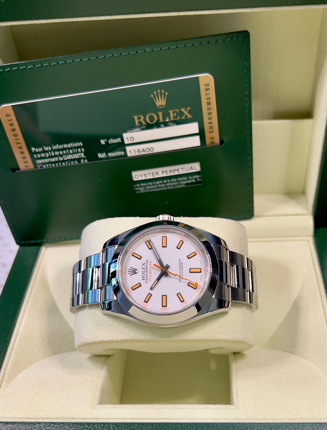 Rolex Milgauss 116400 | 2010