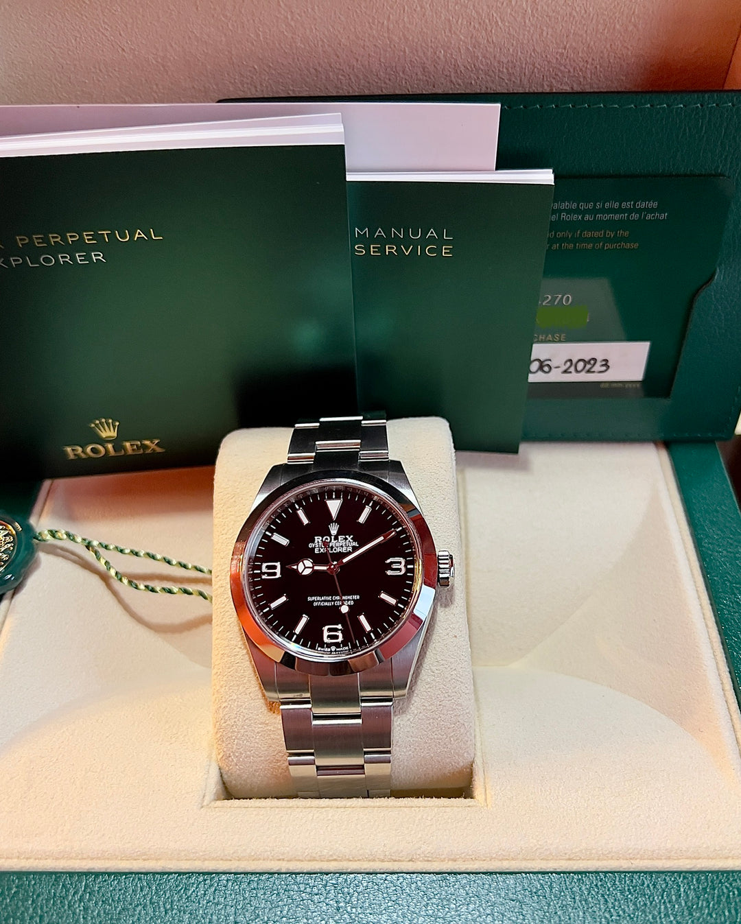 Rolex Explorer I 224270 | 2023 | LIKE NEW