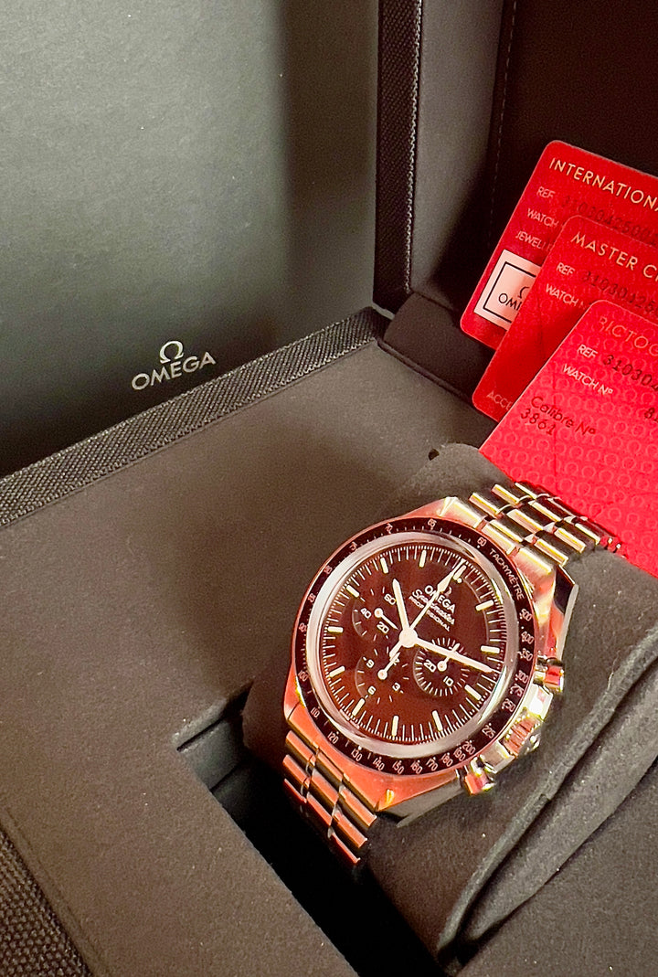 Omega Speedmaster Professional Moonwatch NEW STICKERS