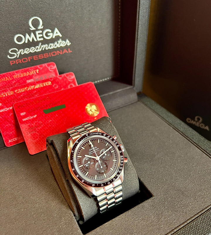 Omega Speedmaster Professional Moonwatch NEW STICKERS