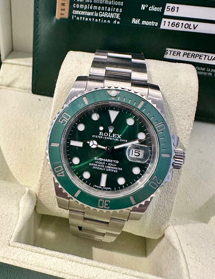 Rolex Submariner Date "Hulk" 116610LV