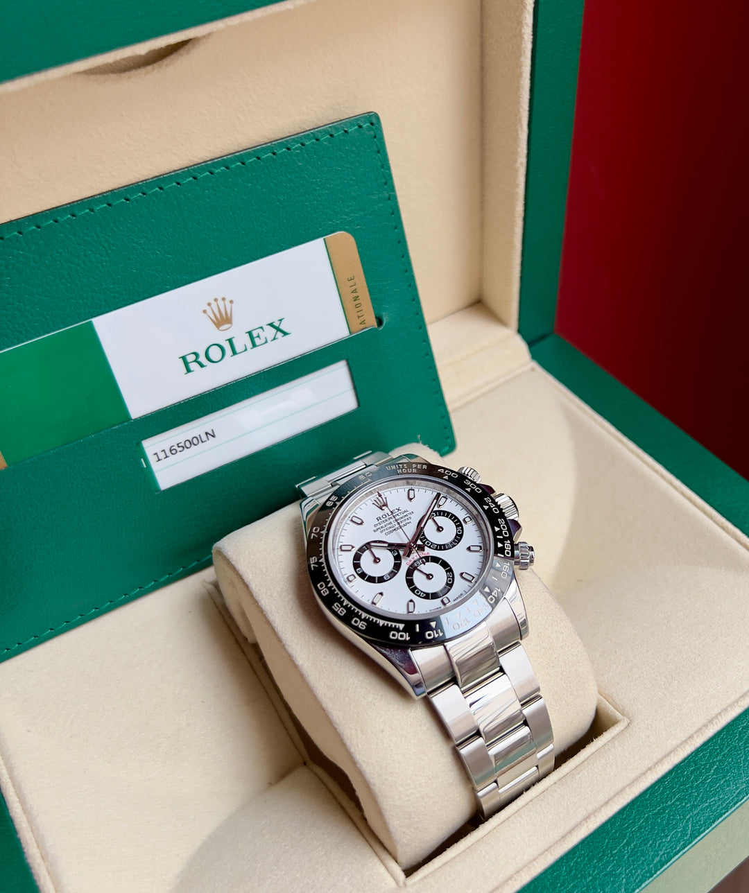 Rolex Daytona 116500LN | 2017 | LIKE NEW | PANDA