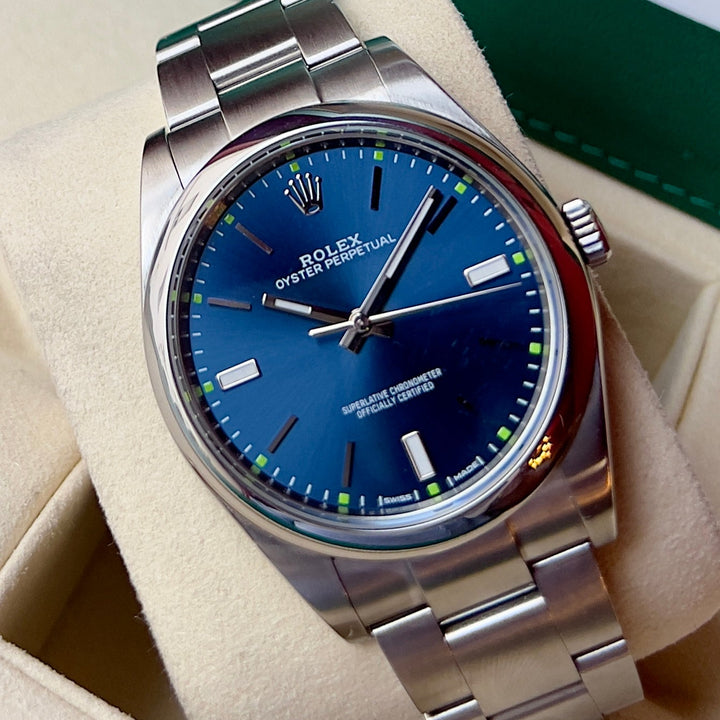 Rolex Oyster Perpetual 39 114300 | BLUE | 2019