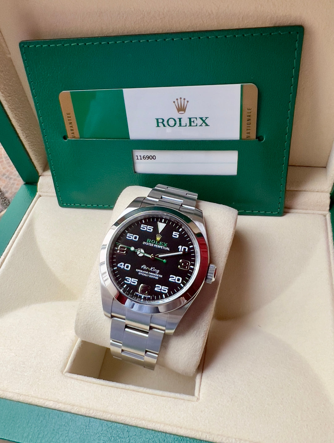 Rolex Air King 116900 | 2018 | LIKE NEW