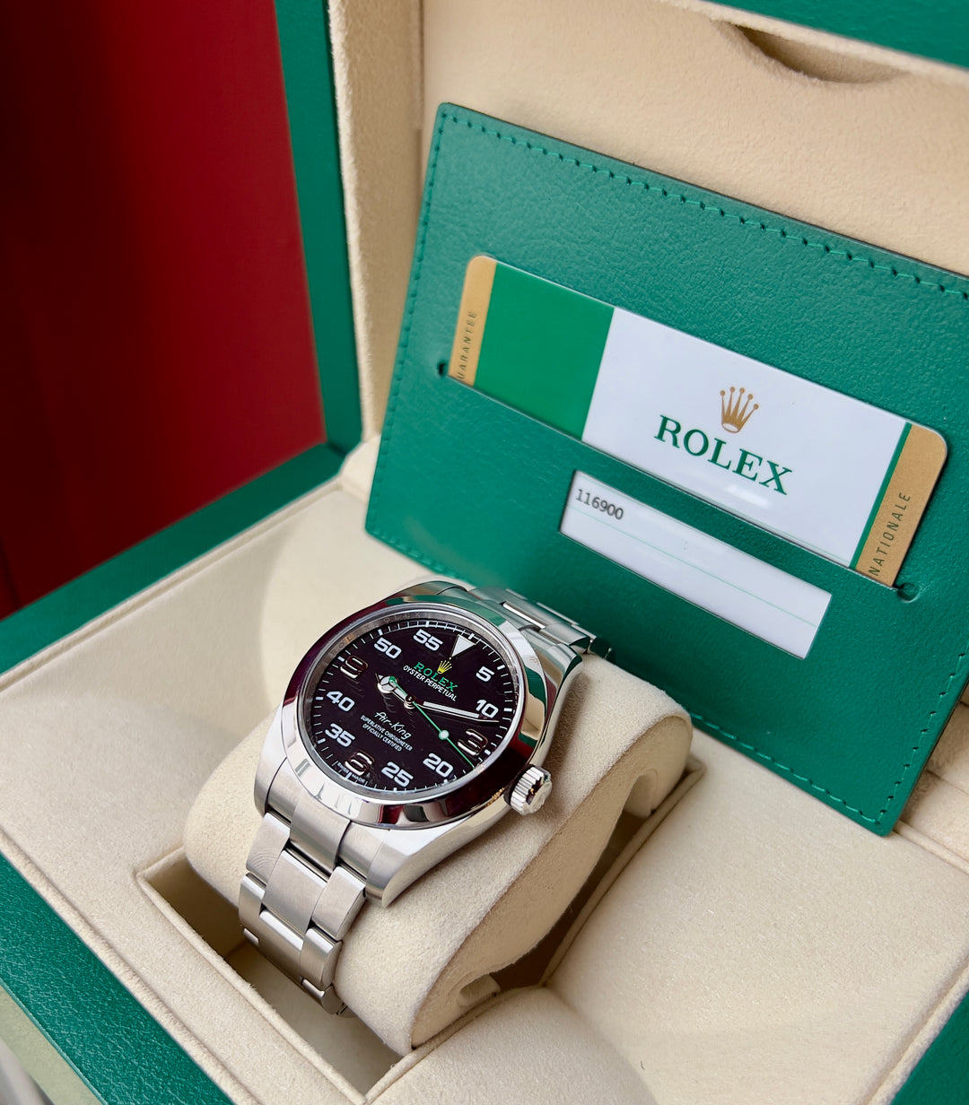 Rolex Air King 116900 | 2018 | LIKE NEW