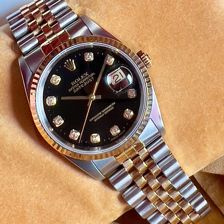 Rolex Datejust 36 16233 | DIAMOND DIAL FACTORY | 2003
