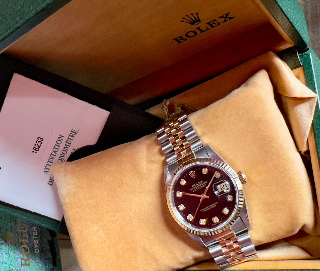 Rolex Datejust 36 16233 | DIAMOND DIAL FACTORY | 2003