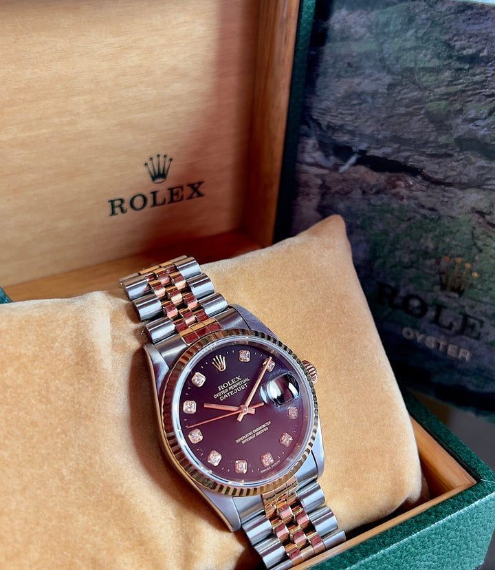 Rolex Datejust 36 16233 | DIAMOND DIAL FACTORY | 2003