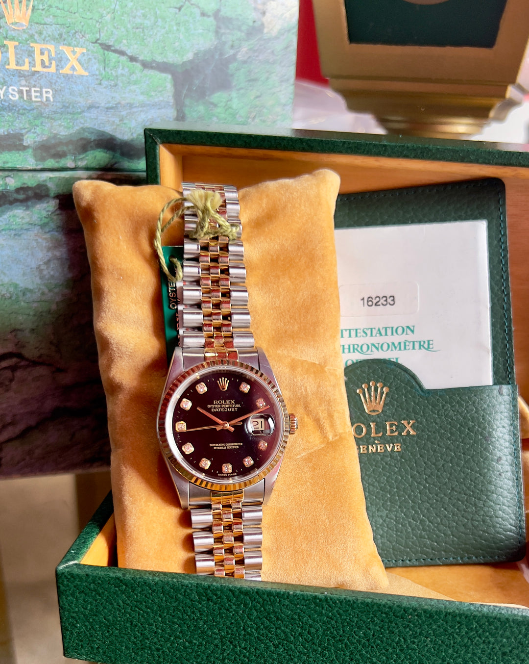 Rolex Datejust 36 16233 | DIAMOND DIAL FACTORY | 2003