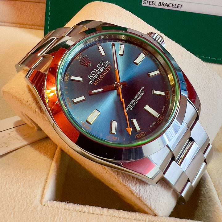 Rolex Milgauss 116400GV | 2016 ITA | Z-BLUE