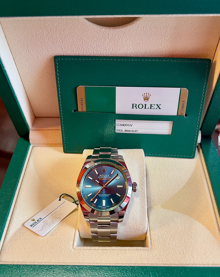 Rolex Milgauss 116400GV | 2016 ITA | Z-BLUE