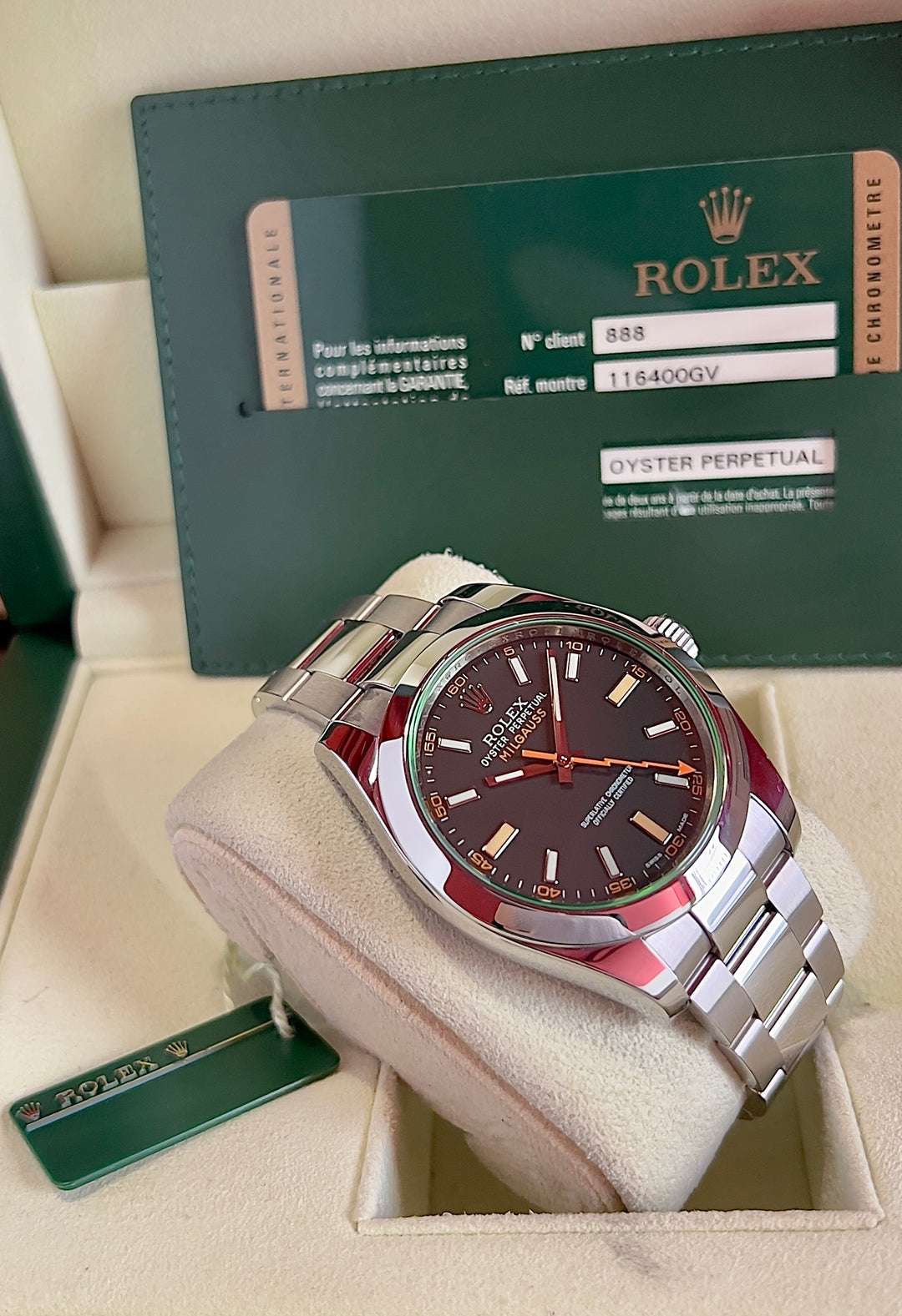 Rolex Milgauss 116400GV | 2012 | LIKE NEW