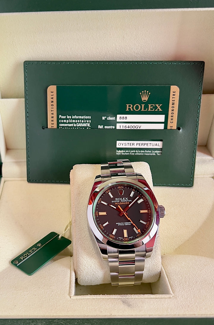 Rolex Milgauss 116400GV | 2012 | LIKE NEW