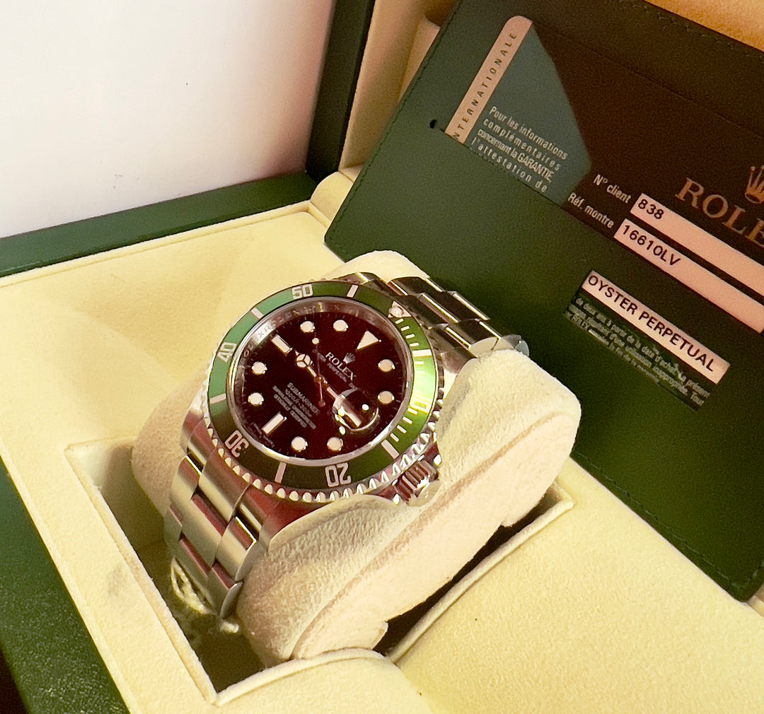Rolex Submariner Date "Kermit" 16610LV | RRR | 2009
