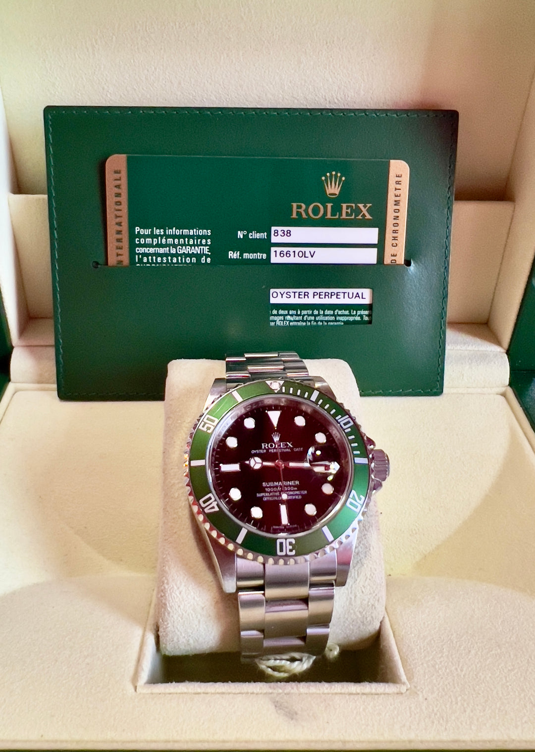 Rolex Submariner Date "Kermit" 16610LV | RRR | 2009