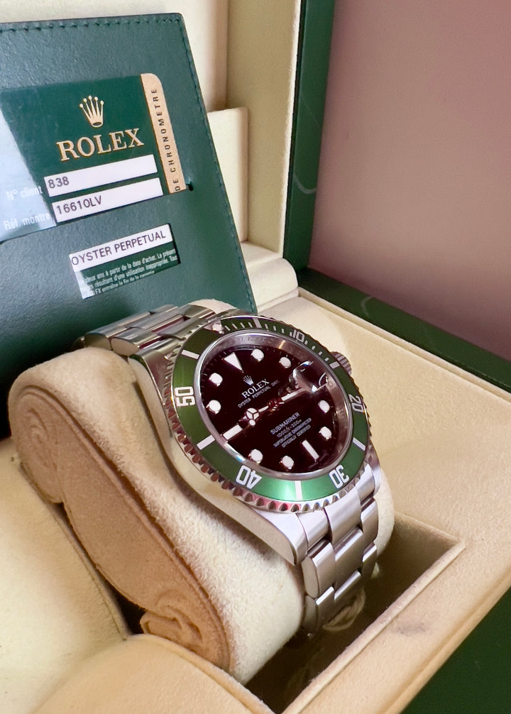 Rolex Submariner Date "Kermit" 16610LV | RRR | 2009