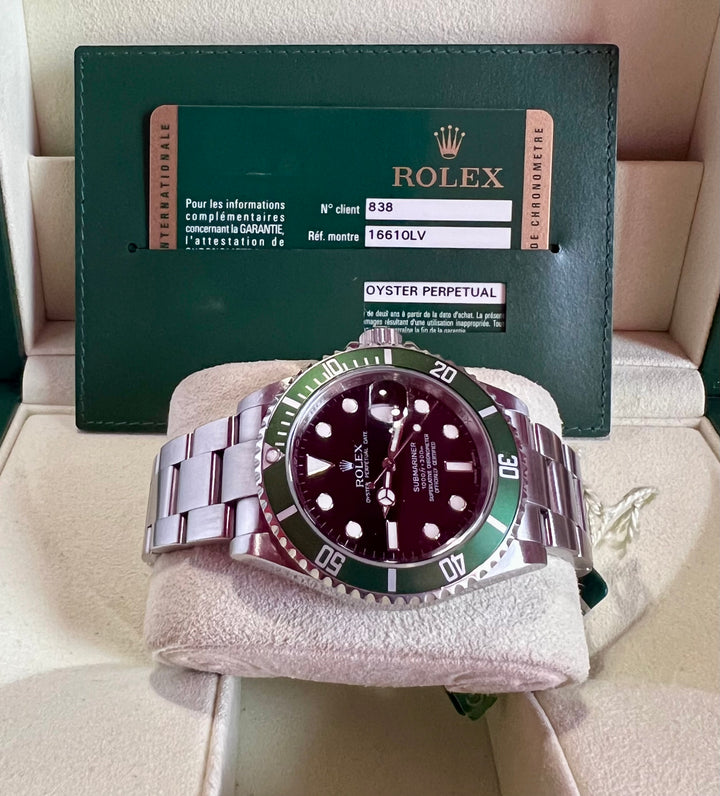 Rolex Submariner Date "Kermit" 16610LV | RRR | 2009