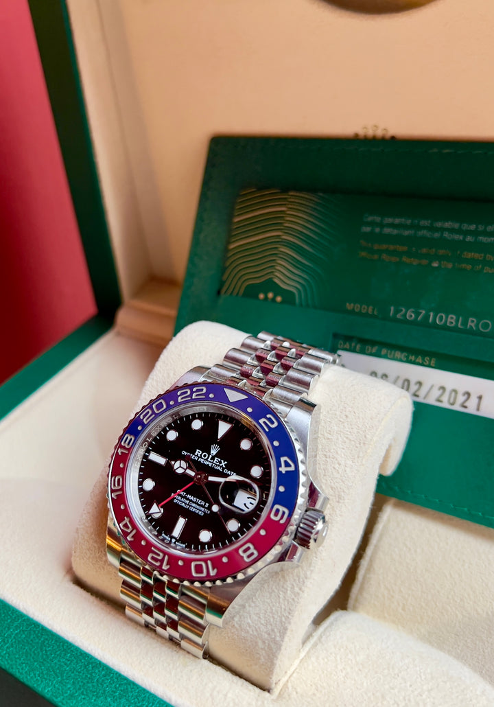 Rolex GMT-Master II 126710BLRO | 2021 | PEPSI