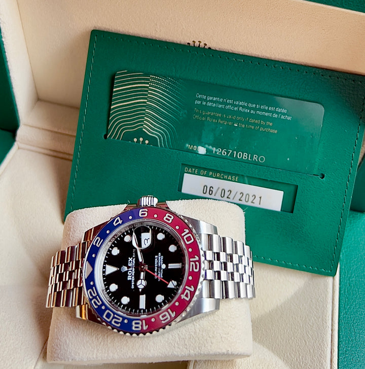Rolex GMT-Master II 126710BLRO | 2021 | PEPSI