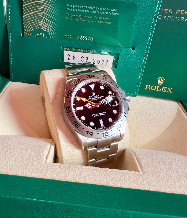 Rolex Explorer II 226570 | 2021 | LIKE NEW | ITA