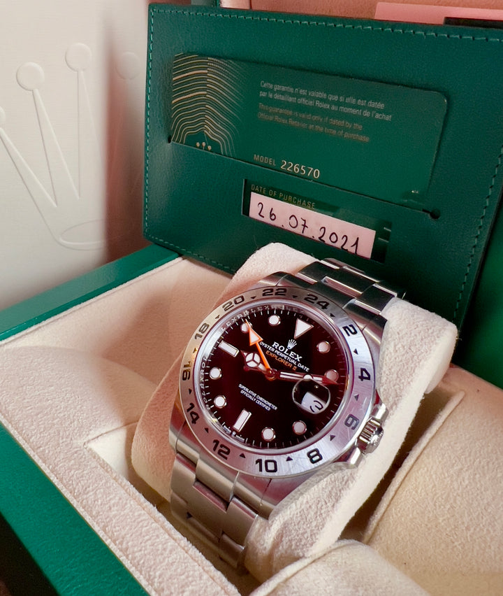 Rolex Explorer II 226570 | 2021 | LIKE NEW | ITA