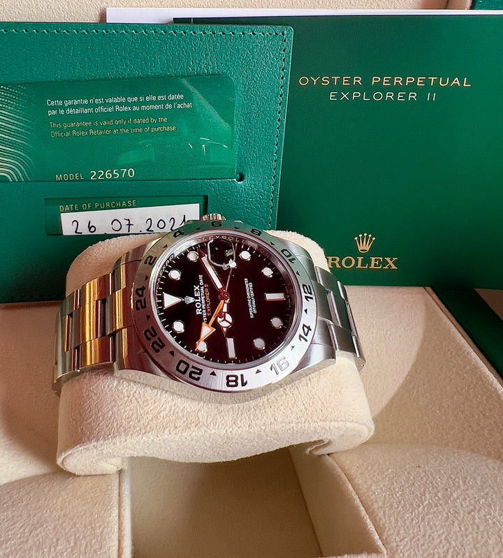 Rolex Explorer II 226570 | 2021 | LIKE NEW | ITA