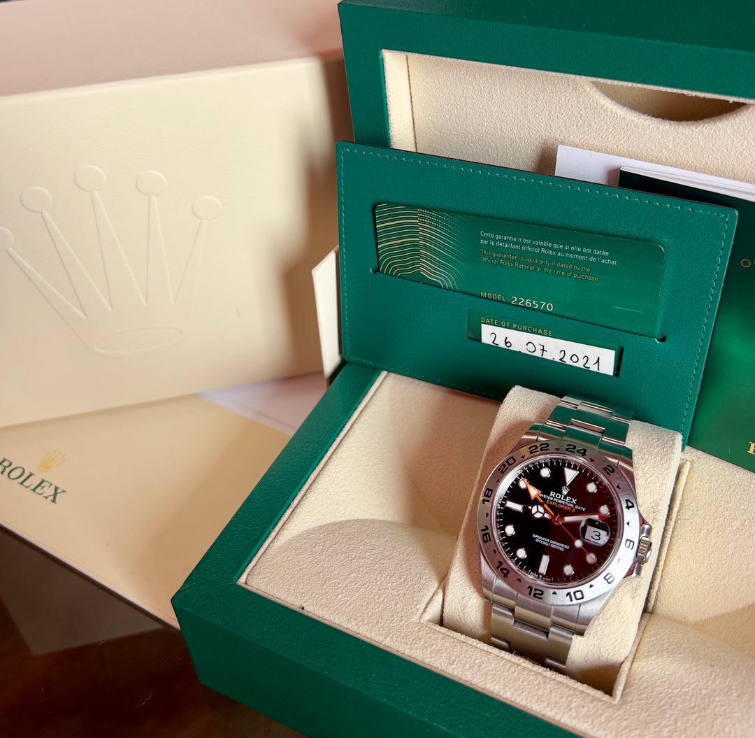 Rolex Explorer II 226570 | 2021 | LIKE NEW | ITA